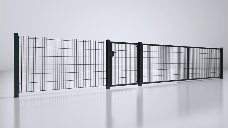 Doppelstabmattenzaun